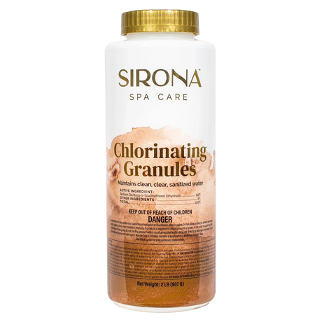 Sirona Chlorinating Granules for spa and hot tub water sanitation