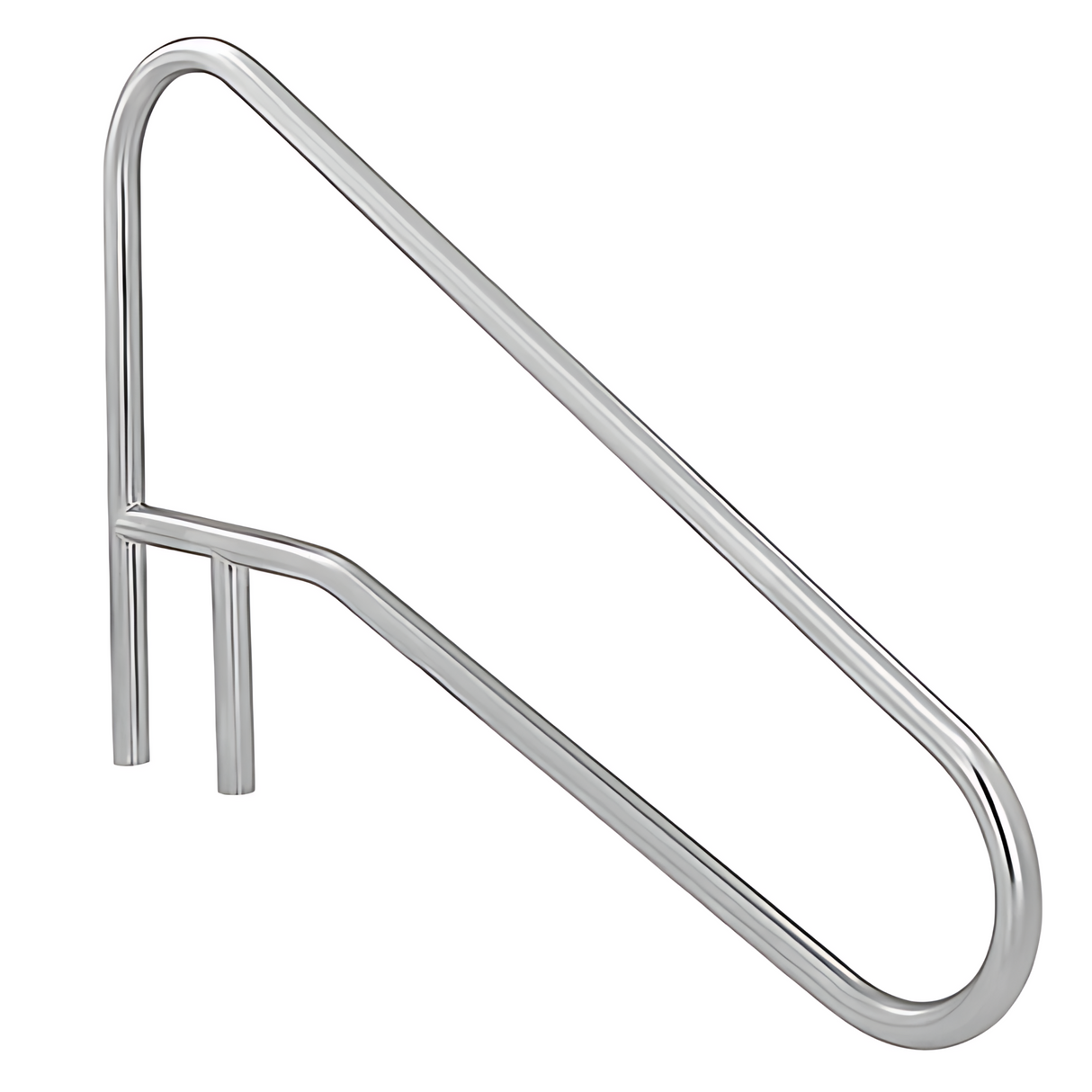 S.R. Smith 54" Stainless Steel 3-Bend Deck Railing for Swimming Pools