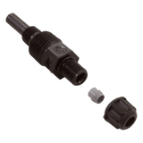 Stenner UCAK300 injection fitting with nut and 1/4 inch ferrule