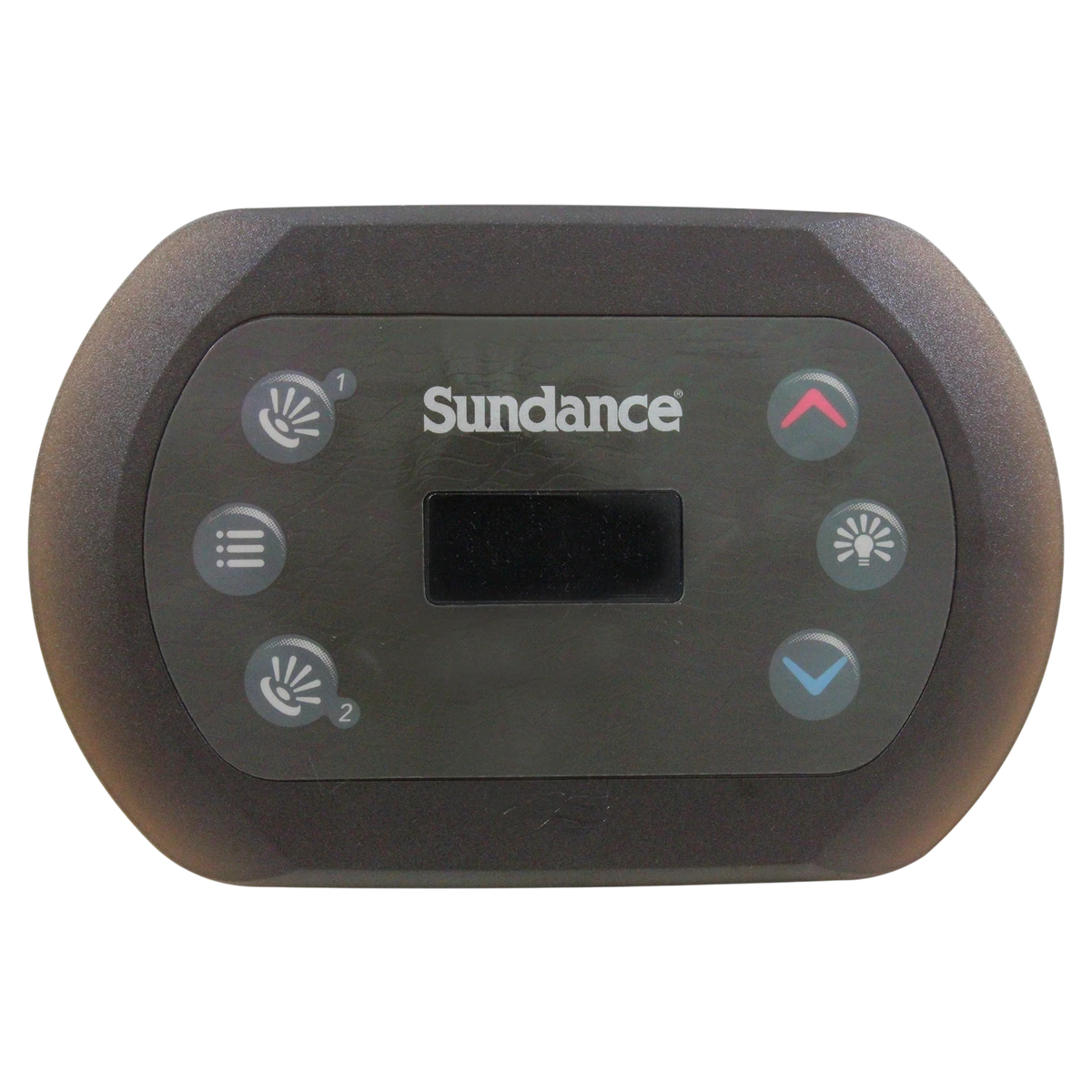 Sundance Spas 680 Series 2-Pump 6-Button Topside (6600-236) — face view
