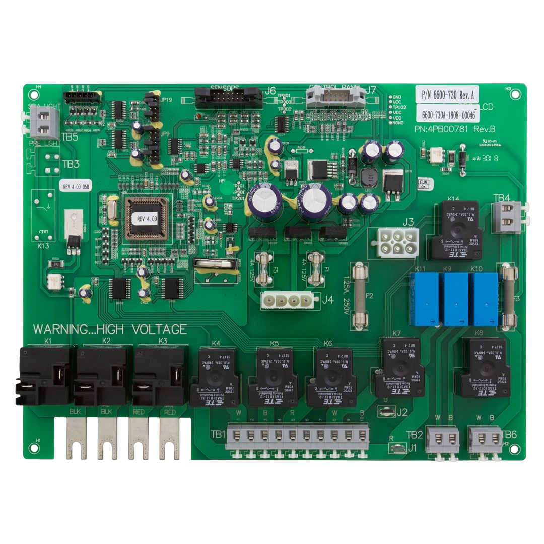 6600-730 Sundance Spas LCD 2 Speed Pump Circuit Board