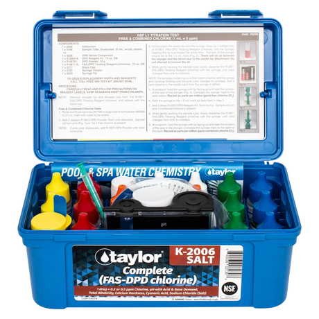 Taylor Technologies K-2006-SALT FAS-DPD Pool Test