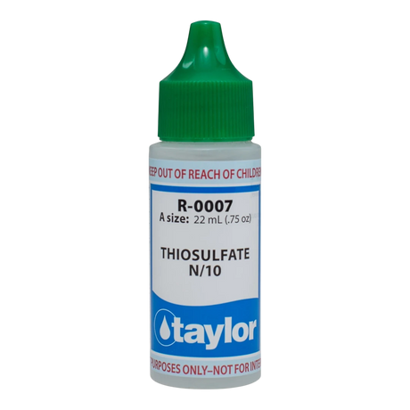 Taylor Thiosulfate N/10 - 3/4 oz dropper bottle reagent
