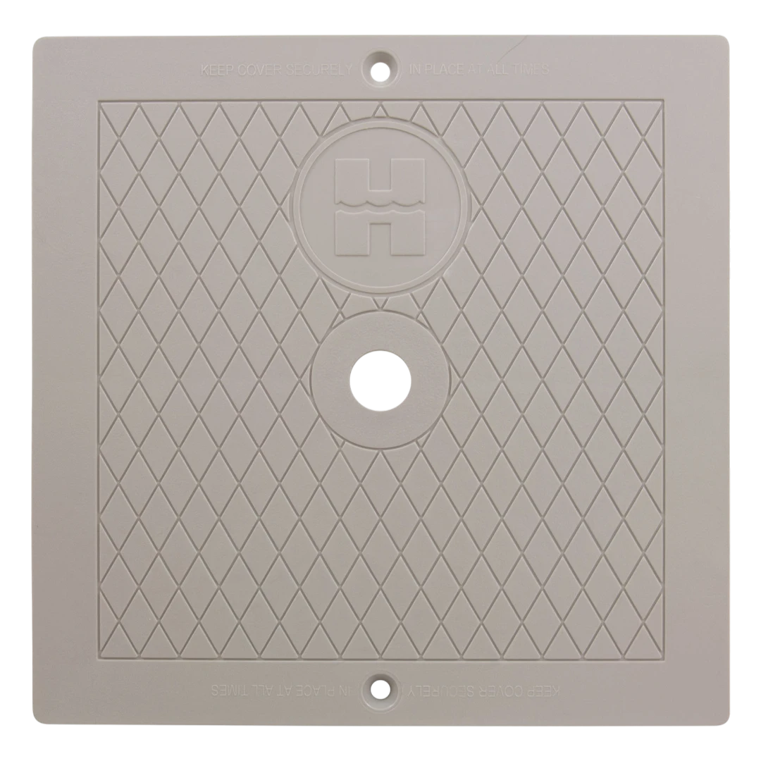 Top of Lid- Hayward SPX1082EGR square gray skimmer cover