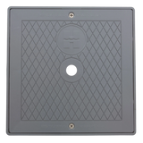 Top View of Hayward Dark Gray Square Skimmer - SPX1082EFDGR