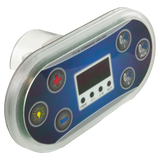 United Spa Controls T7-S 6 Button Topside Panel (EL117S)