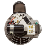 US Motors Aqua-Shield Pump Motor 2.25 HP 56J C-Flange (AST225) — shaft reverse view