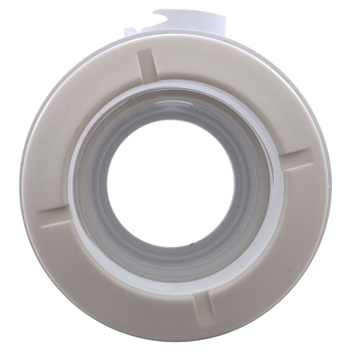 Waterway Poly Gunite Straight Jet Body (210-5950) — straight on view