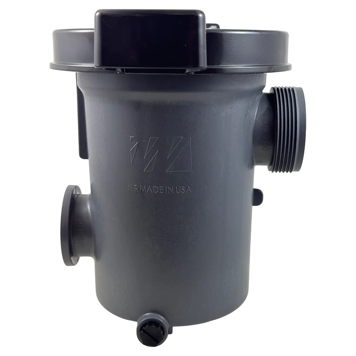 Waterway 6" Pump Trap Assembly (310-6600) — side view