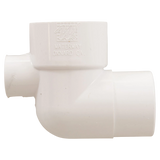 Waterway Plastics 90 Street Ell Side Outlet (411-4080) — side 1 view