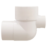 Waterway Plastics 90 Street Ell Side Outlet (411-4080) — side 2 view