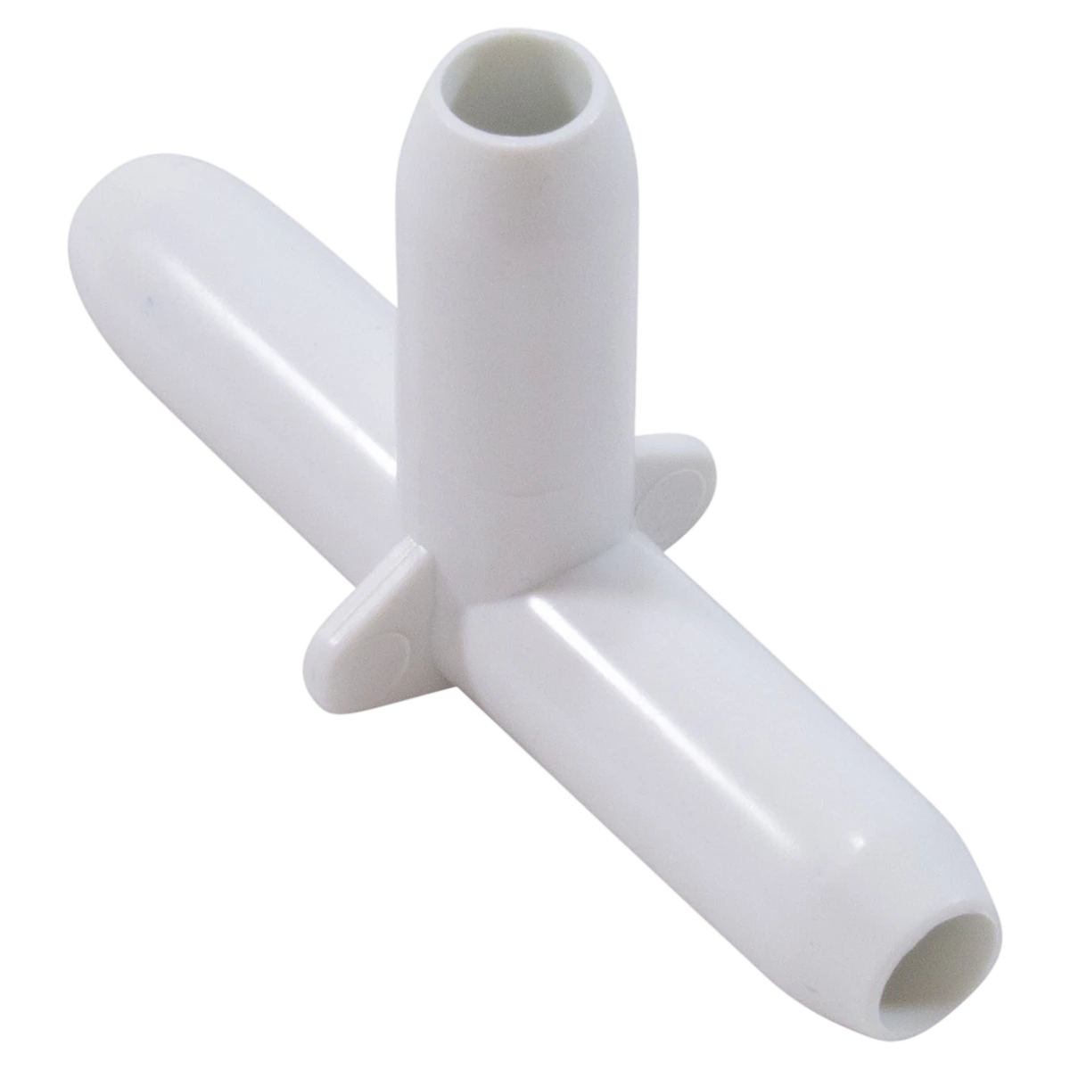 Waterway Plastics 3/8" Barb Tee Fitting (413-1900) — reverse view