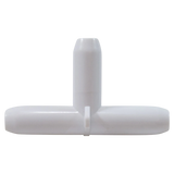 Waterway Plastics 3/8" Barb Tee Fitting (413-1900) — side view