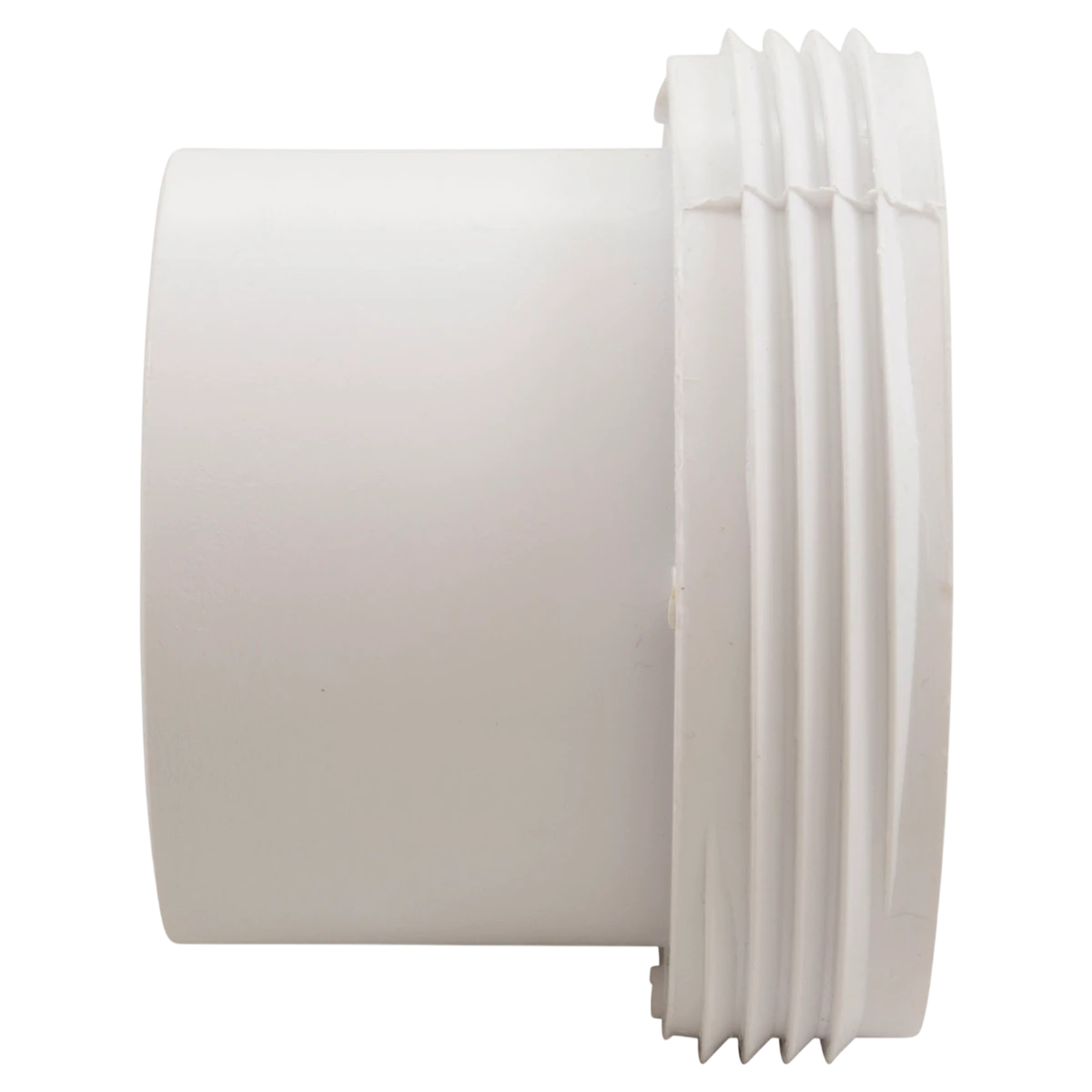 Waterway Plastics 2" Buttress x 2" Spigot Tailpiece (417-5060) — side view
