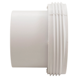 Waterway Plastics 2" Buttress x 2" Spigot Tailpiece (417-5060) — side view
