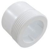 Waterway Plastics Union Tailpiece 1-1/2" Buttress x Slip (417-5080) — reverse view