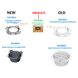 Waterway Plastics Ultra Skim Weir Retainer Ring (519-2011) — parts diagram