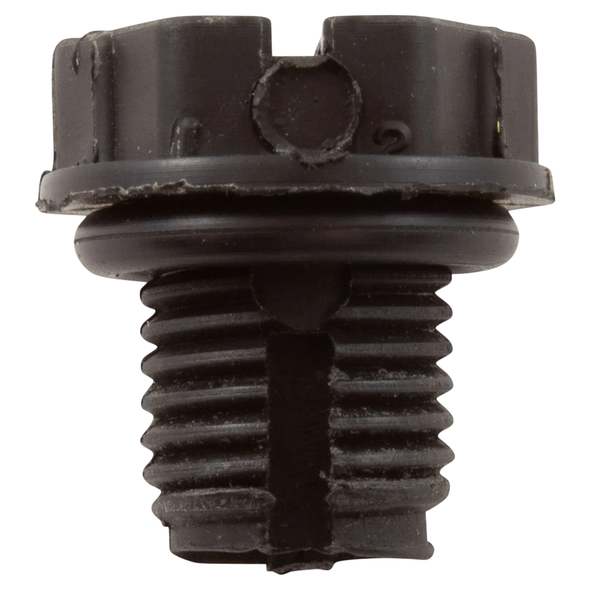 Waterway Plastics HiFlo Drain Plug with O-Ring (760-1201) — side view