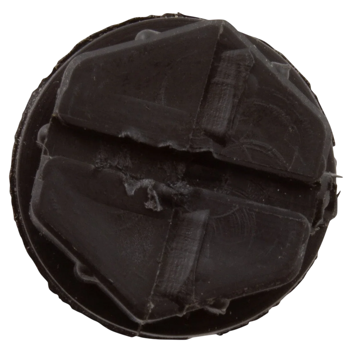 Waterway Plastics HiFlo Drain Plug with O-Ring (760-1201) — top view