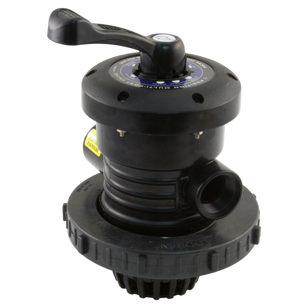 Waterway WVS003 1.5 inch multiport valve - reverse view