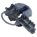 Zodiac MX6 Middle Engine Housing w/Ramp & Seals (R0566900) — bottom reverse view