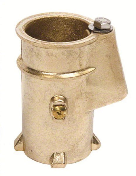 Bronze Anchor Socket 1.50 Inch O.D. x 4 Inch | SR Smith Railing Cup for Pool Ladders & Railings - EZ Pools