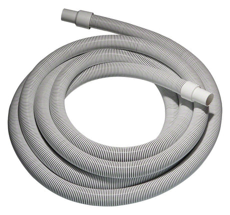 Commercial Pool Vacuum Hose - 1-1/2 Inch x 35 Feet with Swivel Cuff - EZ Pools