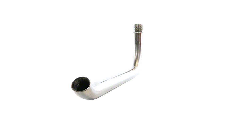 Stainless Steel Pool Fill Spout - Threaded 1 Inch MIP - EZ Pools